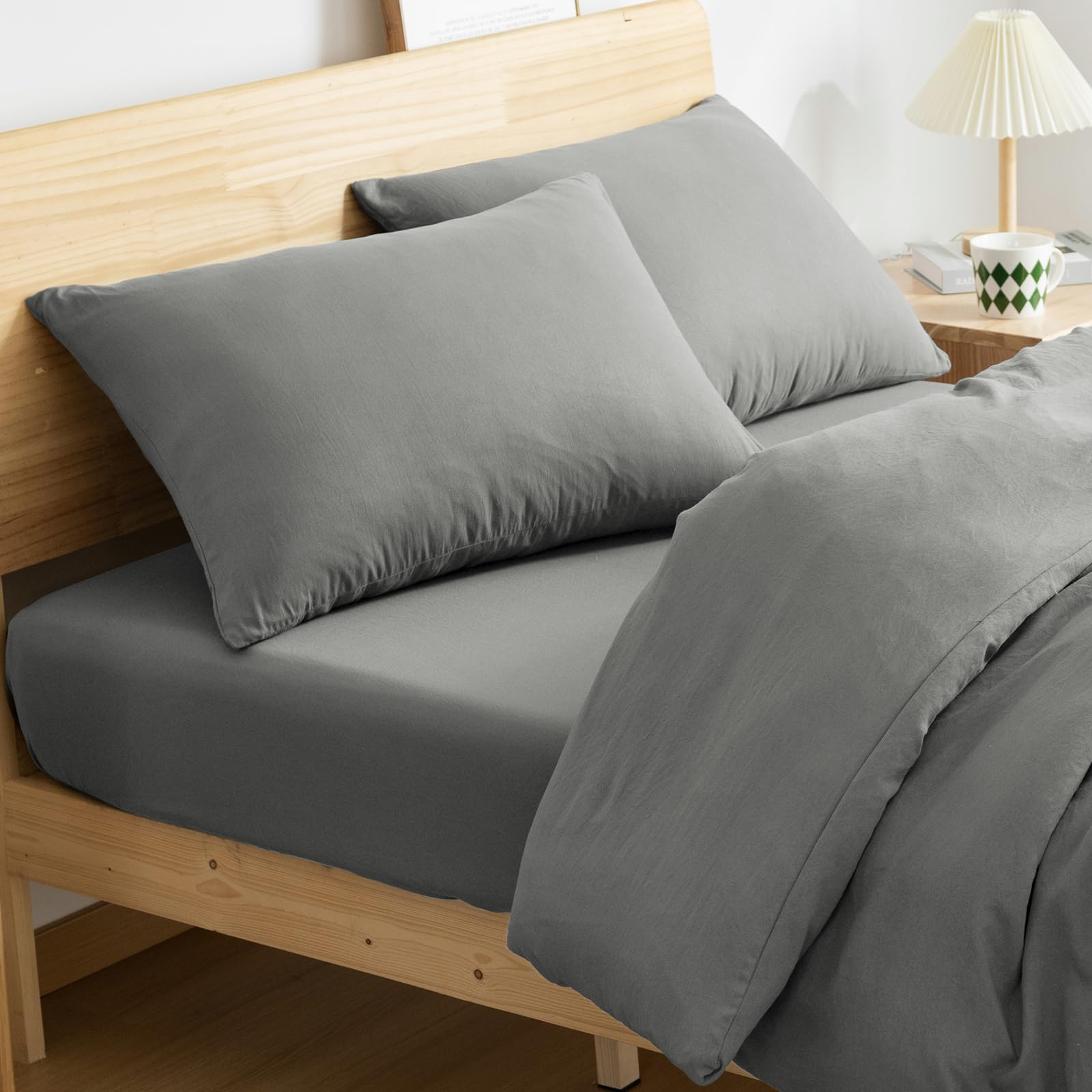 Amazon｜Housecover 布団カバーセット ダブル 4点セット寝具カバー